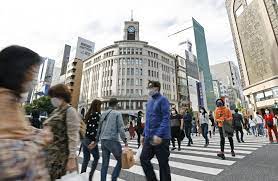 Seven people from the United States visit Japan